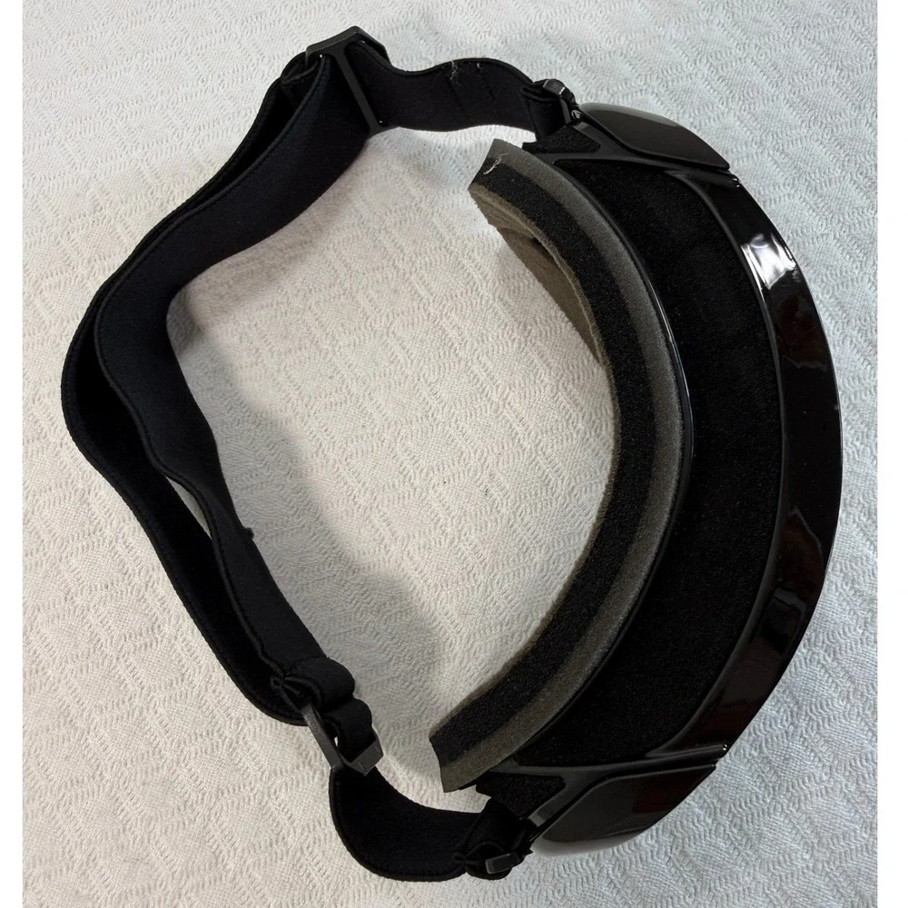 Master Ski Anti Glare Goggles Unisex OS Black/Silver Mirrored EUC Outdoor Gear